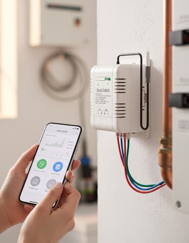 projektor za bebe: 16A WiFi Termostat Prekidač sa Senzorom Temperature DS18B20 🌡️📱 Ovaj — 1