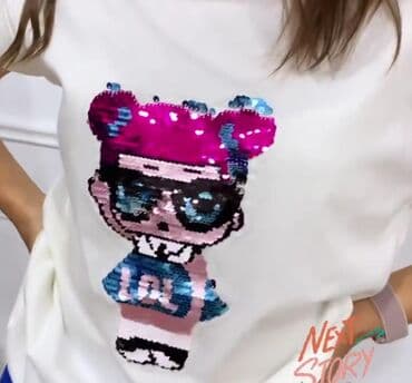 crop top c a: S (EU 36), Cotton, color - White — 2