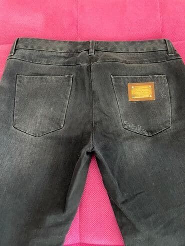 push up pantalone: Crne farmerke marke Dolce & Gabbana. Izrađene su od 100% pamuka i — 5