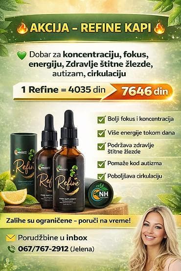 new yorker sako: Refine kapi – dodatak ishrani u tečnom obliku sa kapaljkom. Ključne — 1