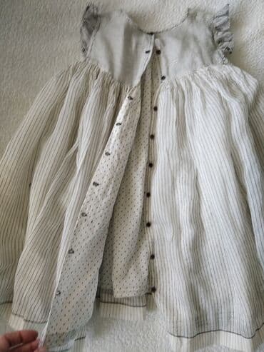 svecane bele haljine: Midi, Sleeveless, 110-116 — 14