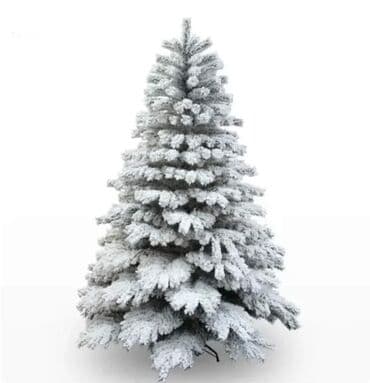 bozicni voz: ❄️Bela NOVOGODIŠNJA JELKA sa oborenim granama ❄️🎄 💶CENE I DIMENZIJE  — 1