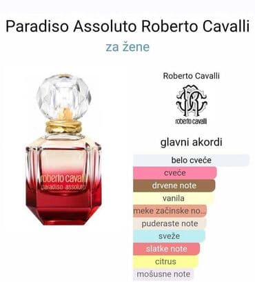 gres parfemi: 👑Roberto Cavalli Paradiso assoluto Paradiso Assoluto od Roberto — 4