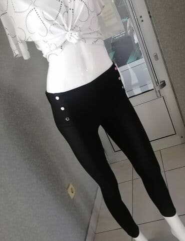 S (EU 36), Pamuk, bоја - Crna, Jednobojni