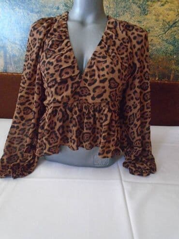 helanke sa trakom: H&M, Animal, color - Brown — 1