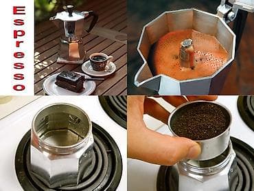 posude za ulje i sirce: BIALETTI za Espresso kafu ITALY 3 PUTA JAČA kafa-Italy, POVOLJNA — 4