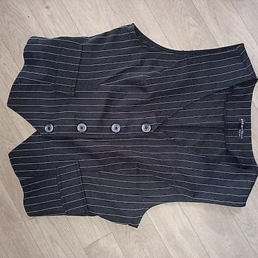 Prugasti ženski prsluk – SHEIN - Model: klasičan prsluk bez rukava sa