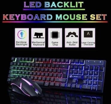 usisivači sa kesom: Gejming led tastatura i mis novo gtx gejmerska akcija cene nisu — 1