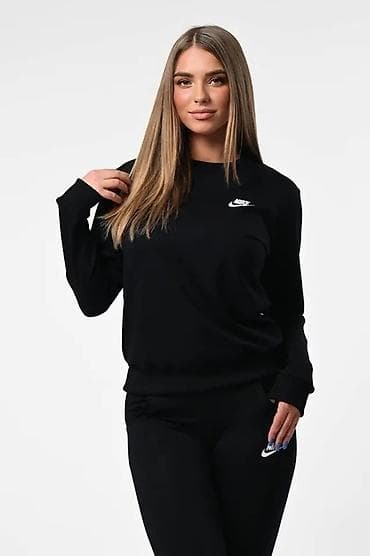 pacoti patike: Ženski Nike komplet trenerke – gornji deo i donji deo u crnoj boji - — 6