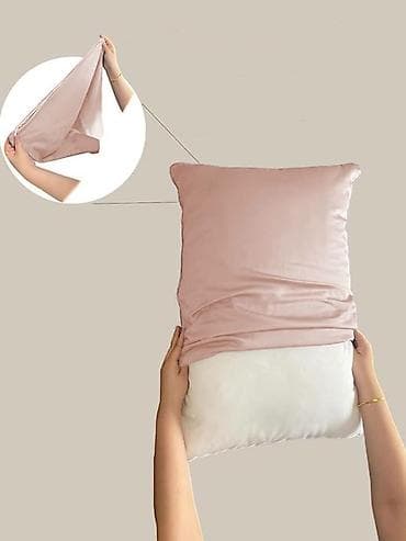 jaje stolice: Jastučnica 50x70/75 cm različite boje 2 kom u paketu Materijal- pamuk — 1