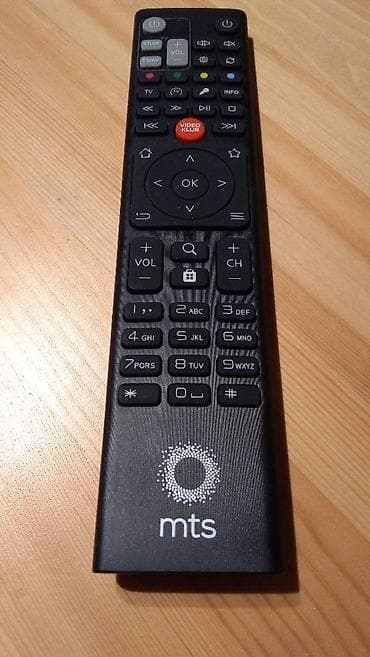 Daljinski za IPTV Mts Supernova Nova platforma. Najnoviji model. Ima