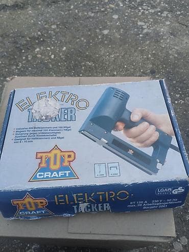 parkside stega: Električna heftalica/topovska heftalica TOP Craft ET 120 A - Tip — 2