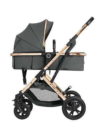 polovna bebi kolica: Kikka Boo Kaia – premium 3u1 kolica sa I-Size auto sedištem, dark grey — 2