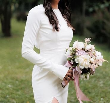 Apsolutno nova elegantna haljina,sivena za vencanje,po uzoru na Mihano
