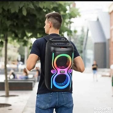vesanje za zvucnike beograd: Prenosivi Bluetooth zvučnik u obliku ranca predstavlja idealno rešenje — 1
