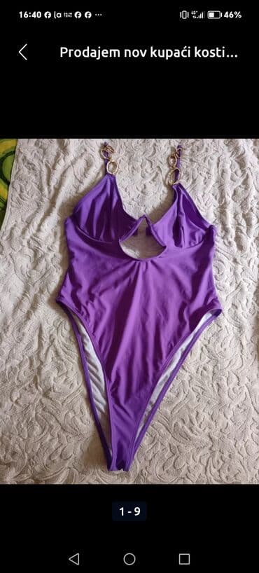 bluze ispod sakoa: XL (EU 42), Single-colored, color - Purple — 2