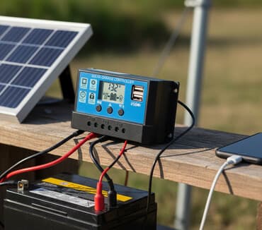 wc za kamp prikolice: 10A Solarni Regulator Kontroler Punjenja 12/24V 🌞🔋 Opis proizvoda — 1