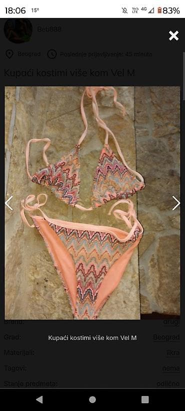 Kupaći M više kom 480 din po komadu nošeni par puta