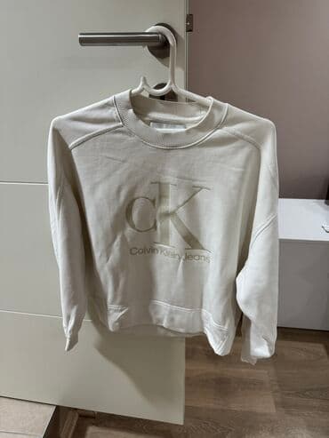 calvin klein duks bez kapuljace: Calvin Klein, S (EU 36), bоја - Bela — 2