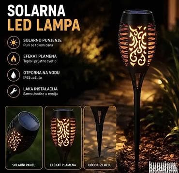 puma radne cipele: Solarna LED baklja sa efektom plamena Unesite toplu i prijatnu — 2