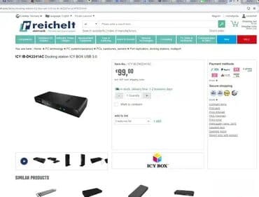 radio na solarno punjenje: *** AKCIJA *** 1448 Docking station ICY BOX USB 3.0 **NOVO — 1