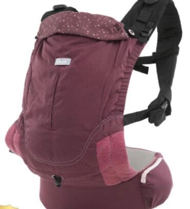 zara kids zvoncare za devojcice: Chicco Myamaki kengur nosiljka za bebe do 15 kg Burgundy Powder-bordo — 4