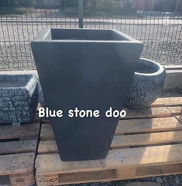 Visoka dekorativna saksija za eksterijer/interijer - Materijal