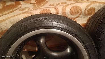 bmw ruma: Set od 4 aluminijumske felne sa gumama - Dizajn: 5 krakova, tamno — 6