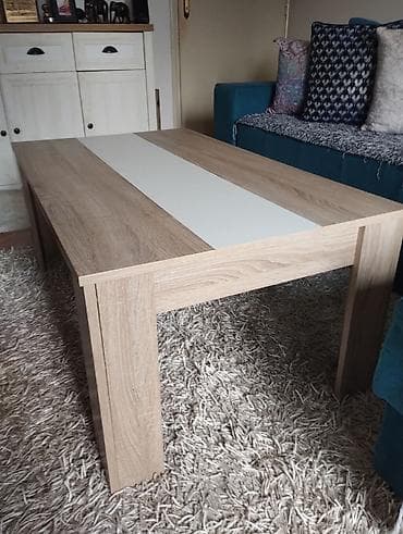 ikea polovne stvari: Klub sto – moderan dizajn - Materijal: oplemenjena iverica — 2