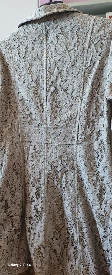 camel active jakne: S (EU 36), New, With lining, Embroidery, Floral, Single-colored, color - Grey — 5