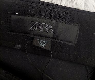 studio lady n: ZARA crne šorts-suknja (skort) - Model: šorts spreda izgleda kao mini — 2