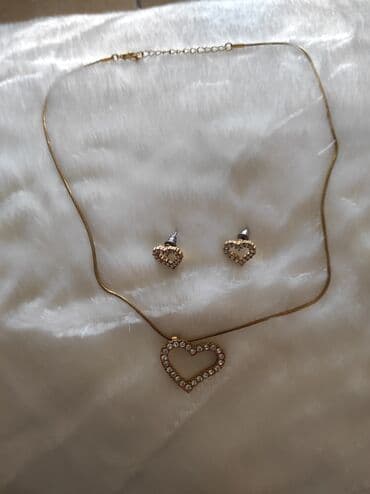 hermes torbe cena: Bulgari, Set: Minđuše, Ogrlica, Materijal: Hirurški čelik — 1