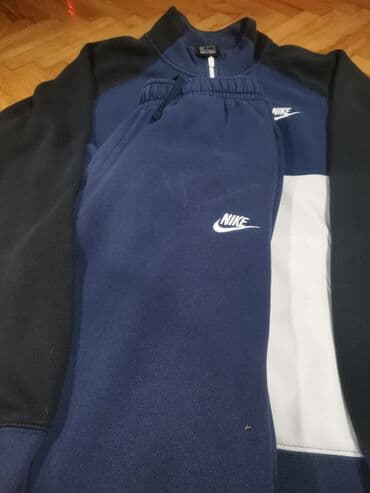 Muška odeća: Komplet, L, Nike, bоја - Tamnoplava, Flis — 4