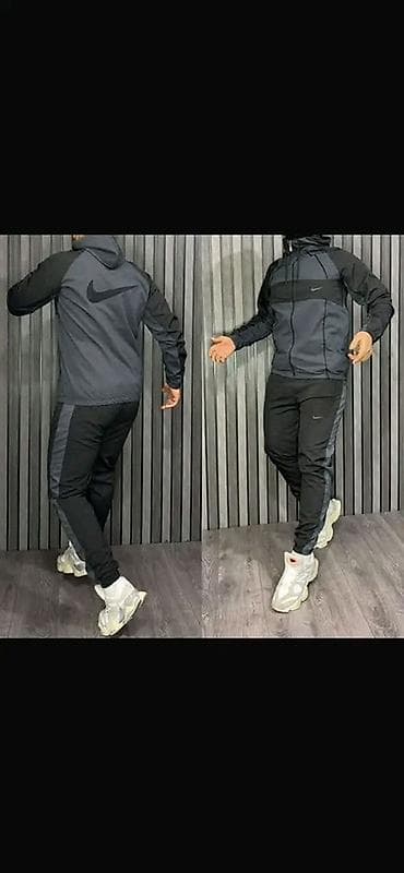 turski kompleti: Trenerka Nike, bоја - Crna — 3