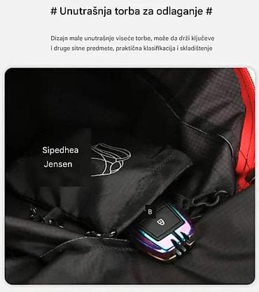 Oprema za skijanje: Nov ranac od vodootpornog poliestera otpornog na habanje. Kapacitet — 6