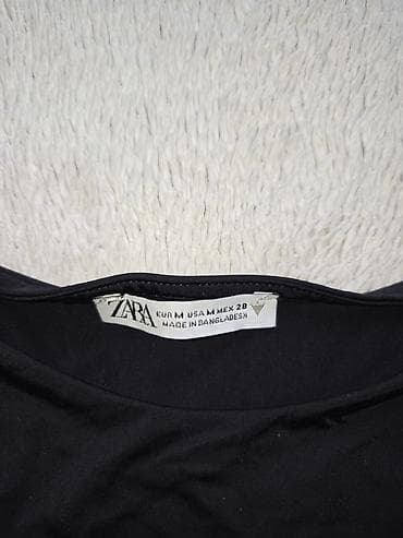 zara glitter jeans: ZARA ženska majica kratkih rukava - Model: klasična jednobojna majica — 2