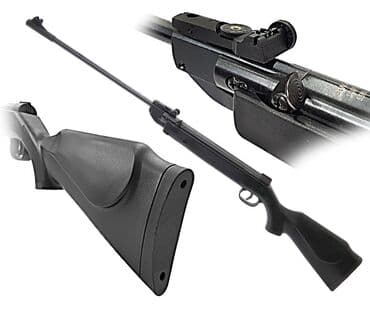 Vazdušna puška sa prekidanjem cevi (break-barrel) i sintetičkim