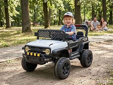 zmajko igracka: 08. 🚙 Džip na akumulator 12V – 2.4G daljinski | Bluetooth | MP3 | USB — 1