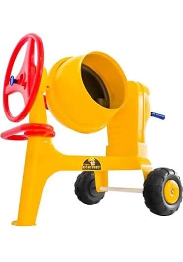 tek flis nike za decu: Dečija igračka – betonjerka na ručni pogon - Velika plastična — 4