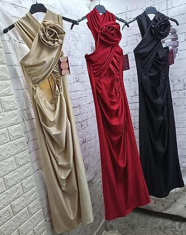 Skirts: 🔥Elegantna midi haljina s 3D cvetom i izrezom
✅1900 din — 6