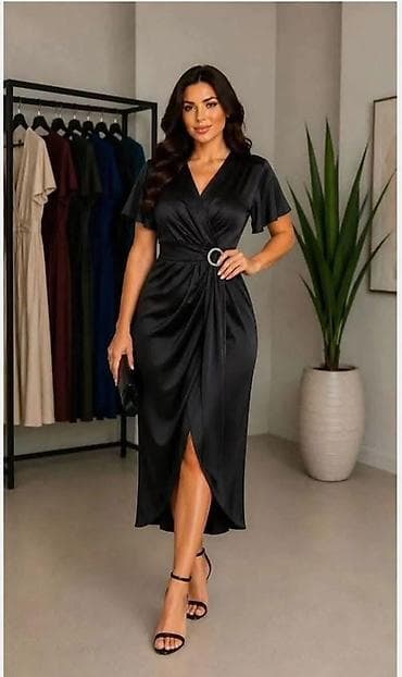 springfild haljine: Prelep model haljine od satena ✨️
Veličine: 36-42
Cena: 3100 dinara — 3