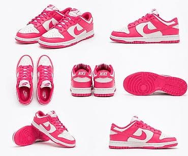 opposite obuca beograd: Nike Dunk Low – Pink/White - Model: Nike Dunk Low - Boja: roze sa — 3