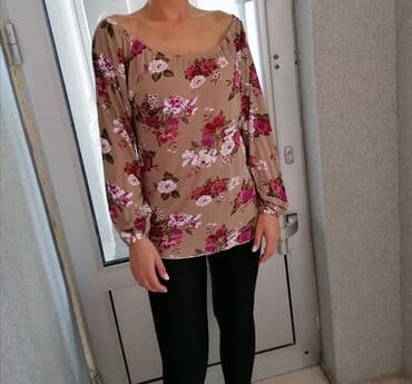 tunika boho style: M (EU 38), Cotton, color - Multicolored — 2