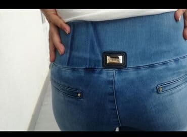 pantalone od vestacke koze: Vrhunske farmerice
br S-M — 5