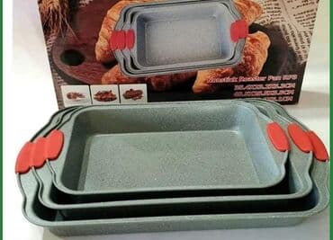 tepsija: Set granitnih tepsija RP3 Cena 2.700 dinara+Ptt 360 dinara. Set — 1