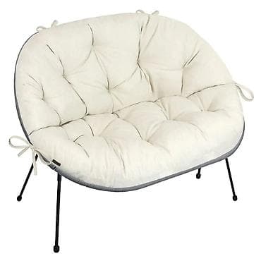 forma ideale trosedi dvosedi i fotelje: Jastuk/uzglavlje za lounge fotelju – papasan/školjka oblik - Mekan — 3