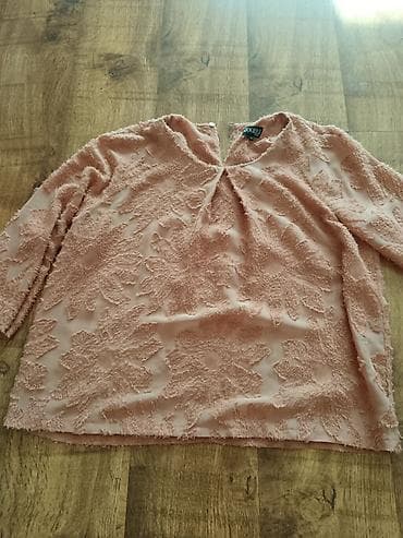 Ženska bluza Vogeli - Model: bluza sa 3/4 rukavima - Boja: puder