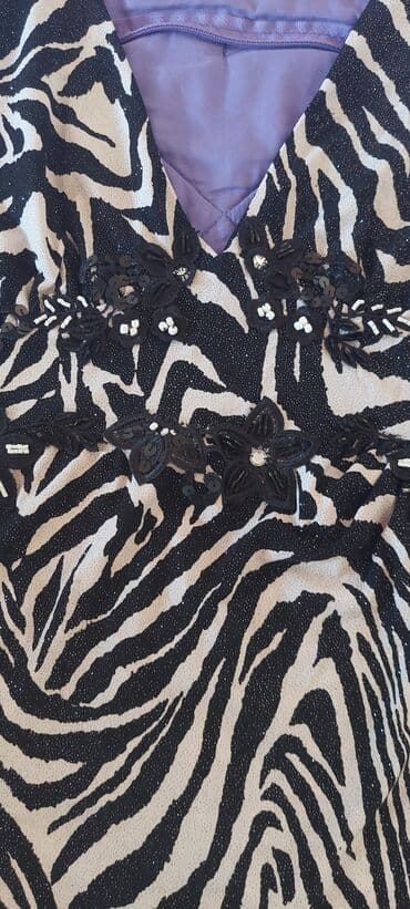 pantalone od vestacke koze: S (EU 36), Likra, Leopard, krokodil, zebra, bоја - Šareno — 1