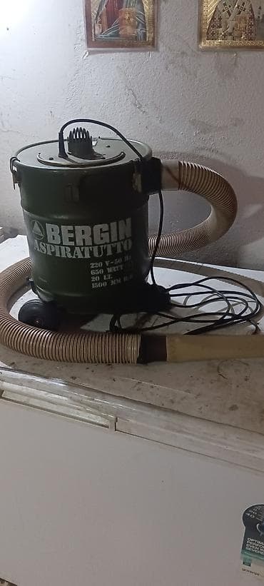 aparat za pecenje paprika: Industrijski usisivač/duvač BERGIN ALFATE – Aspiratutto - Tip: Bidone — 4