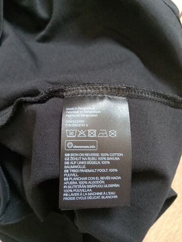 pantalone za trudnice h: S (EU 36), bоја - Crna, Kratkih rukava — 6